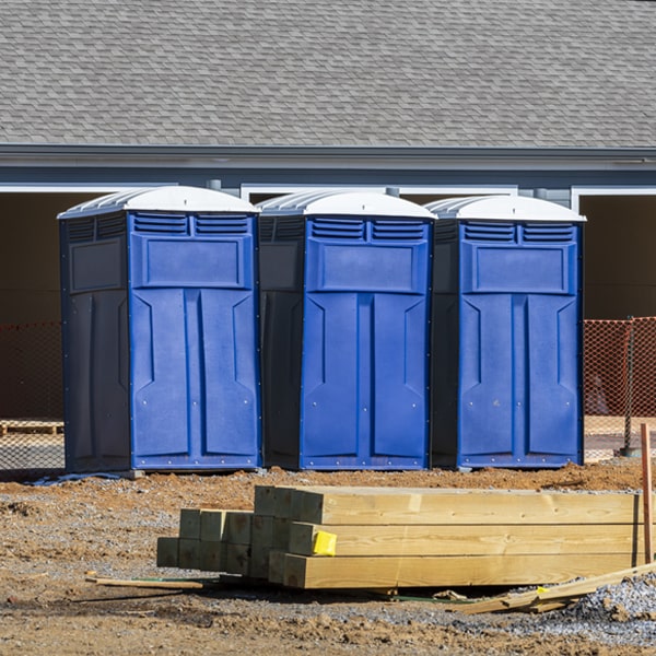 are there any restrictions on where i can place the portable restrooms during my rental period in Wright City MO